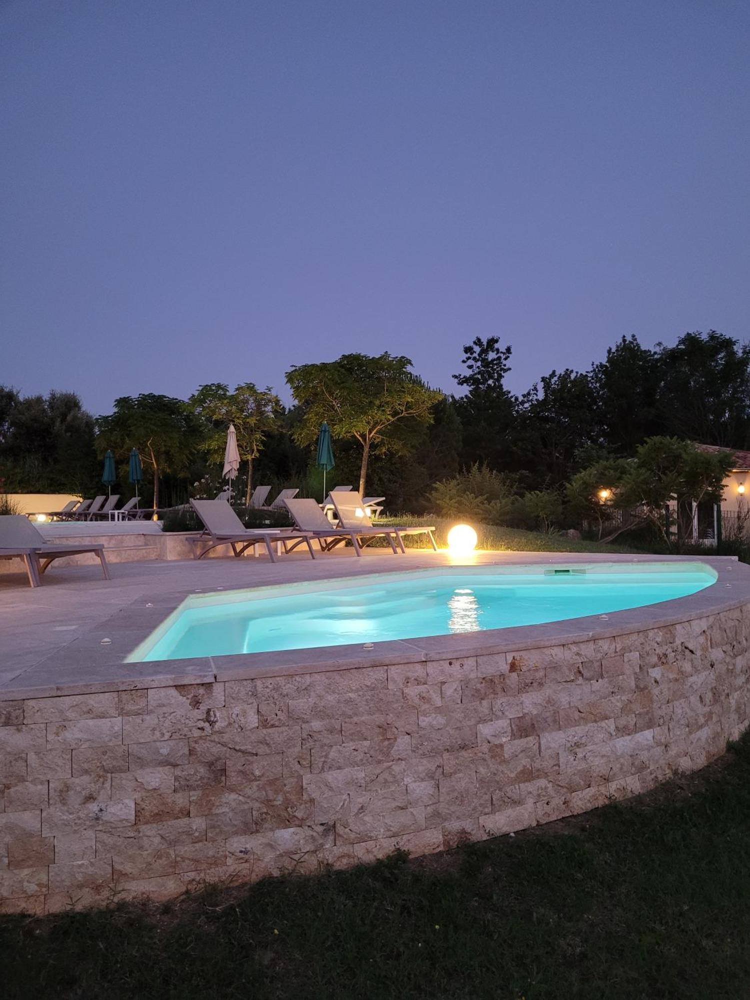 Hotel La Bastide D'Iris Vagnas 외부 사진